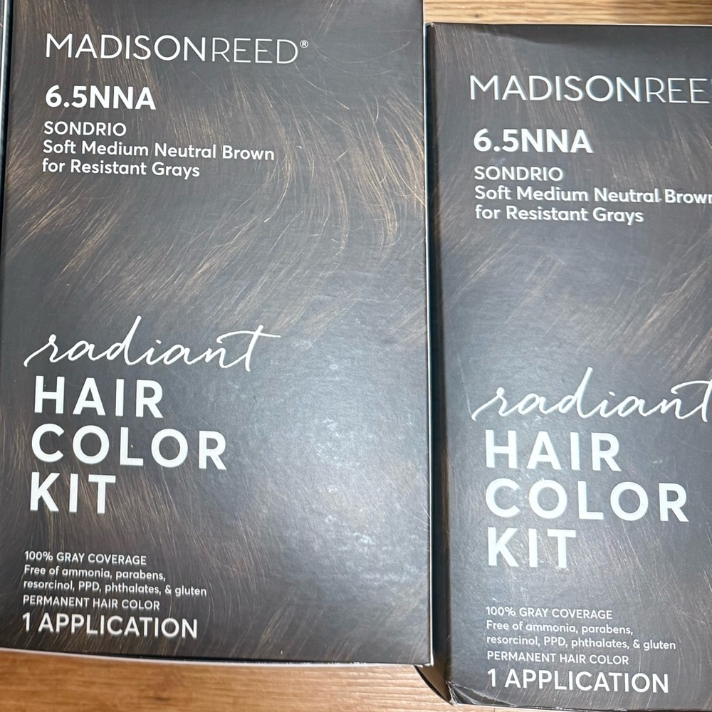 Madison Reed | 2-Pack of Sondrio Brown Radiant Hair Color Kit (NIB)